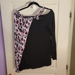 Sew In Love Cold Shoulder Shirt